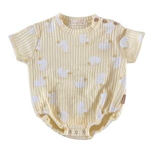 Bootani Organic Cotton Bodysuit NWOT Duck Print